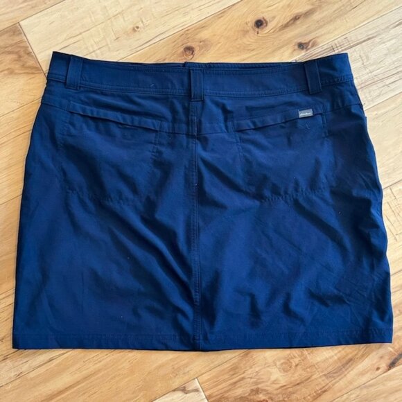 Eddie Bauer Navy Blue A-Line Skort - Picture 4 of 5